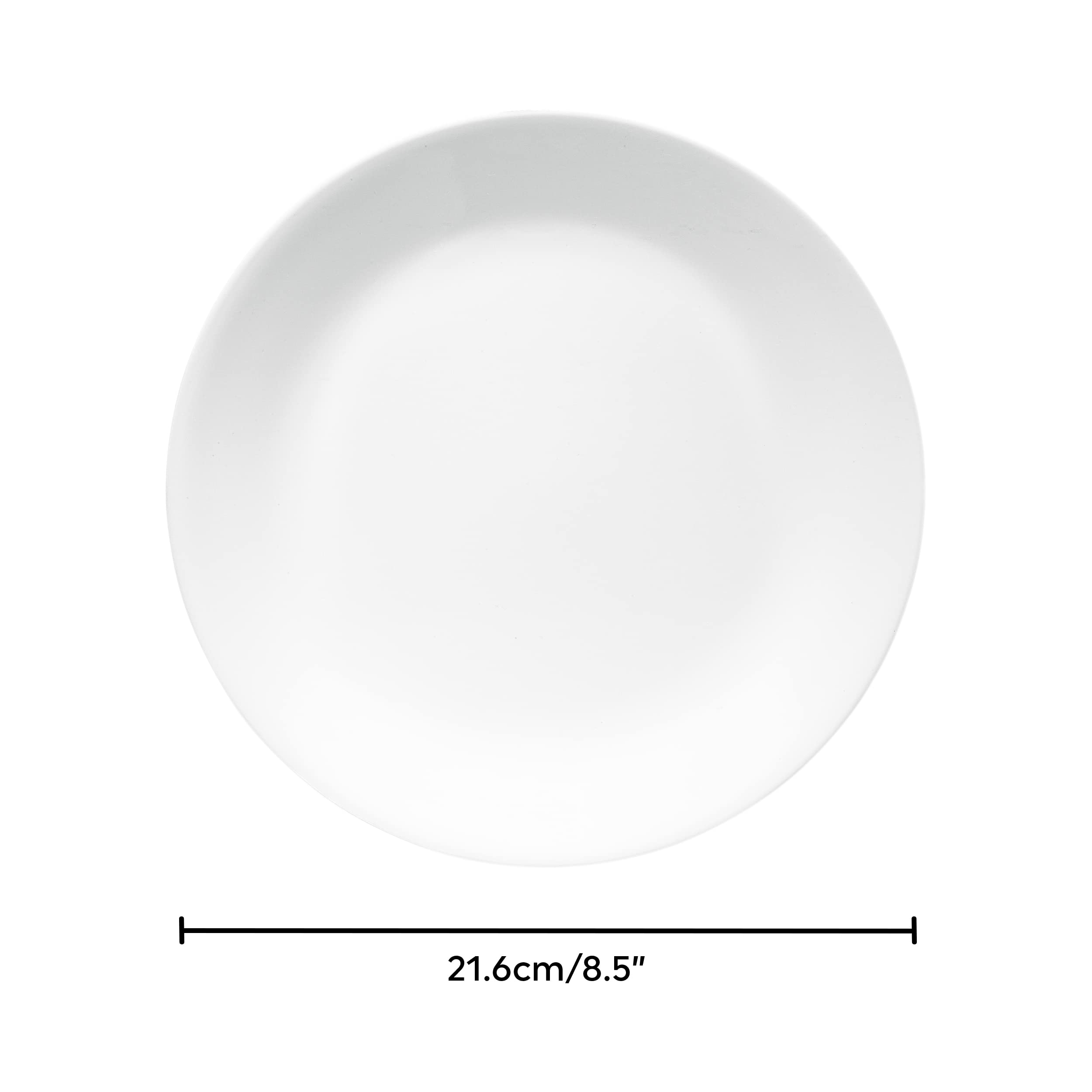 Corelle Vitrelle: vidrio en tres capas, resistente a astilladuras y grietas.