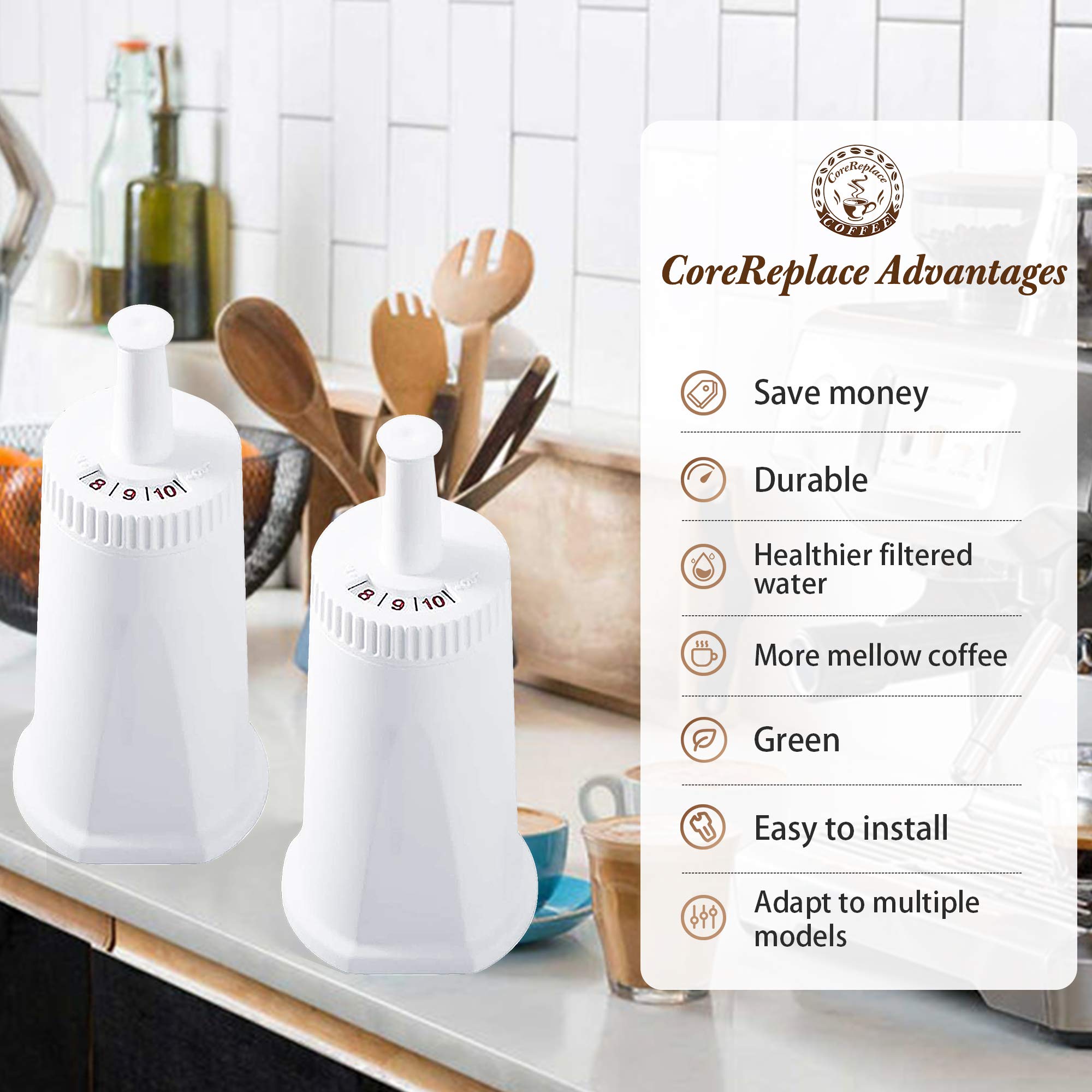 Reducción de cloro y olores con CoreReplace para sabor limpio
