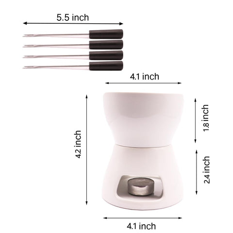 CORJEEJOR fondue con vela de té para ambiente cálido.