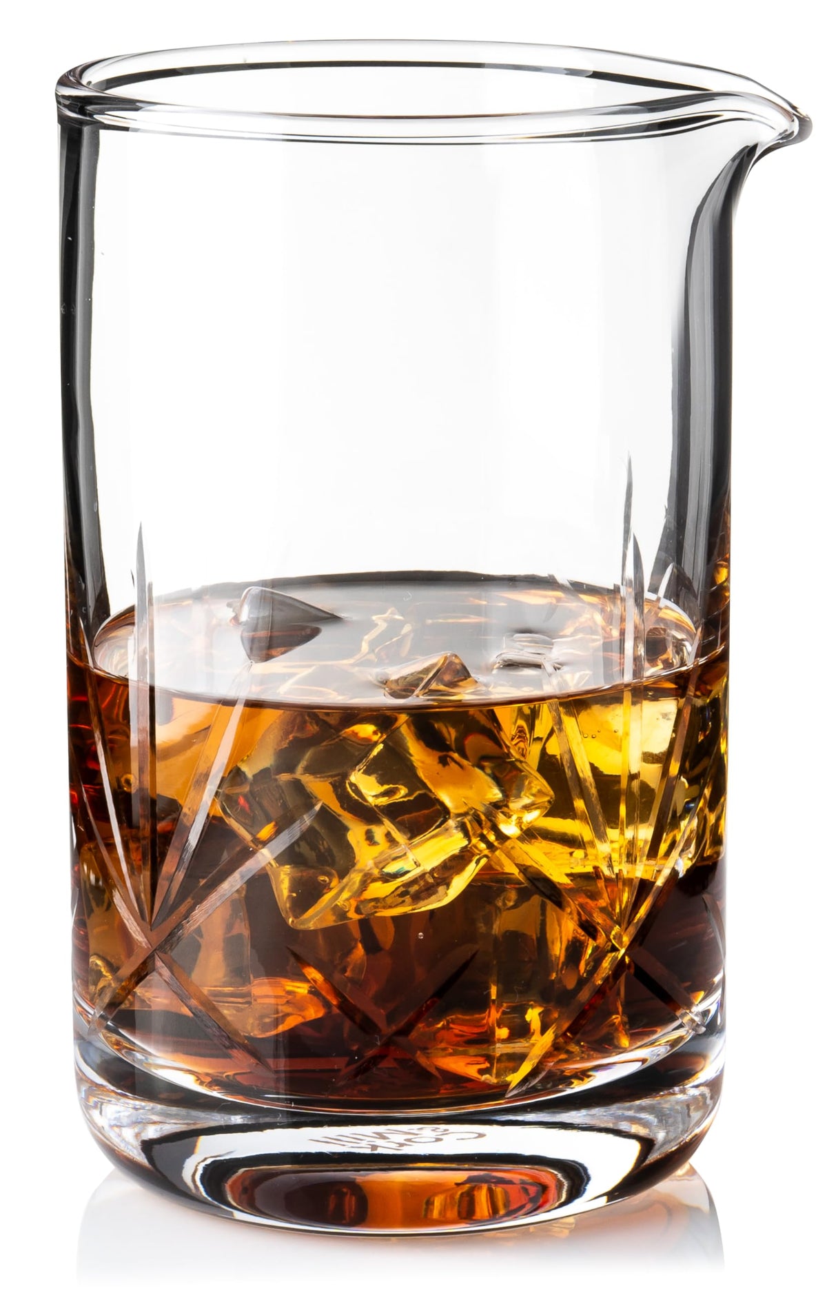 Vaso mezclador Cork & Mill 24 oz, gran capacidad para cócteles.