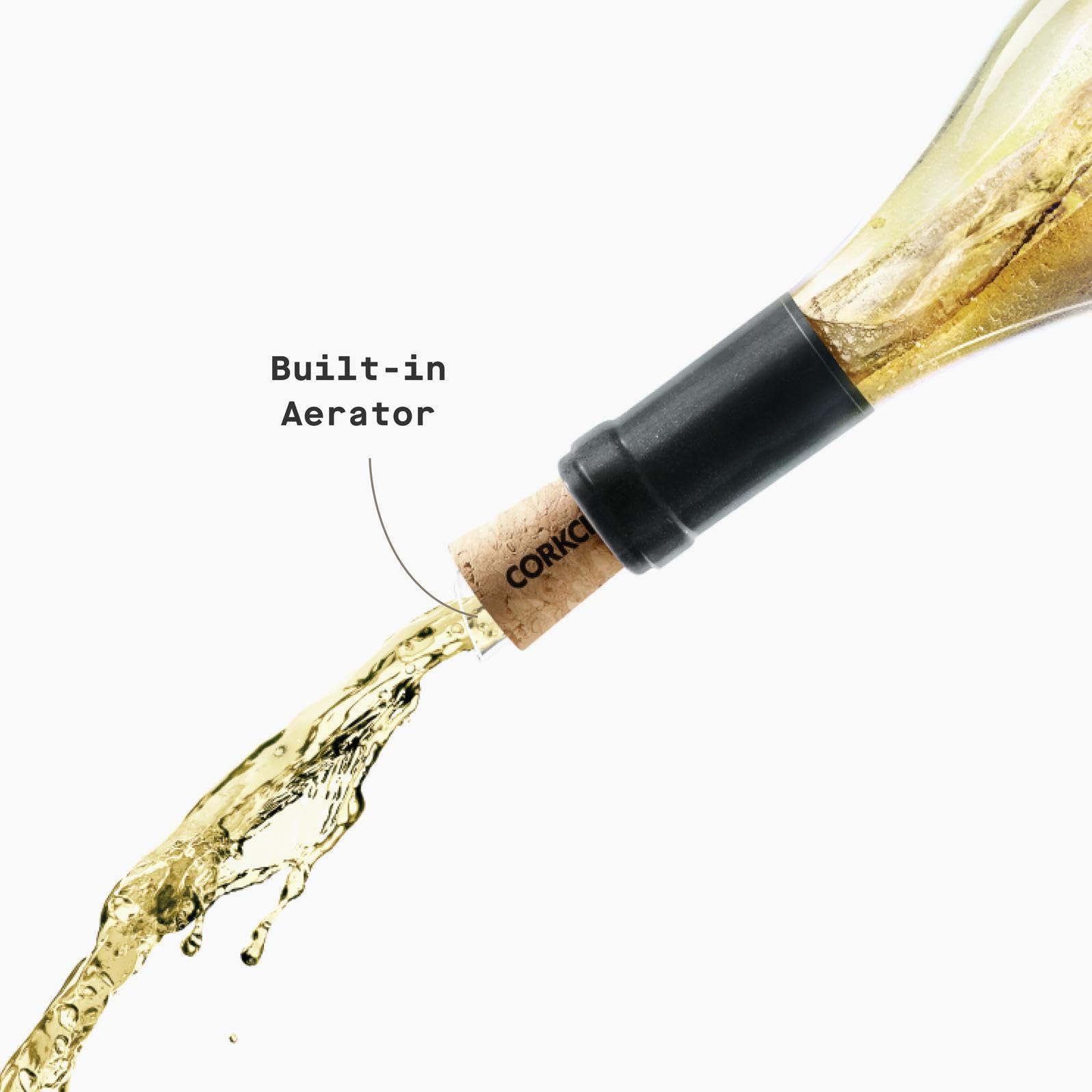 Corkcicle Air enfriamiento de tintos en 15 minutos para beber rápido.