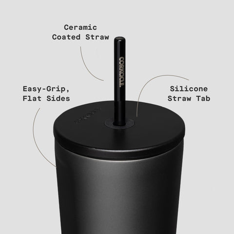 Corkcicle Base compatible con portavasos y base antideslizante para uso móvil.