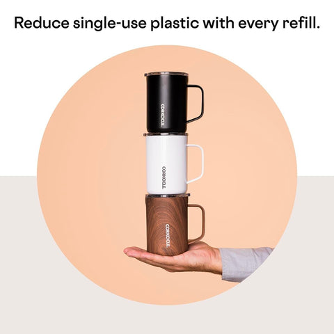 Corkcicle Classic, apto para lavavajillas, limpieza rápida y sencilla.