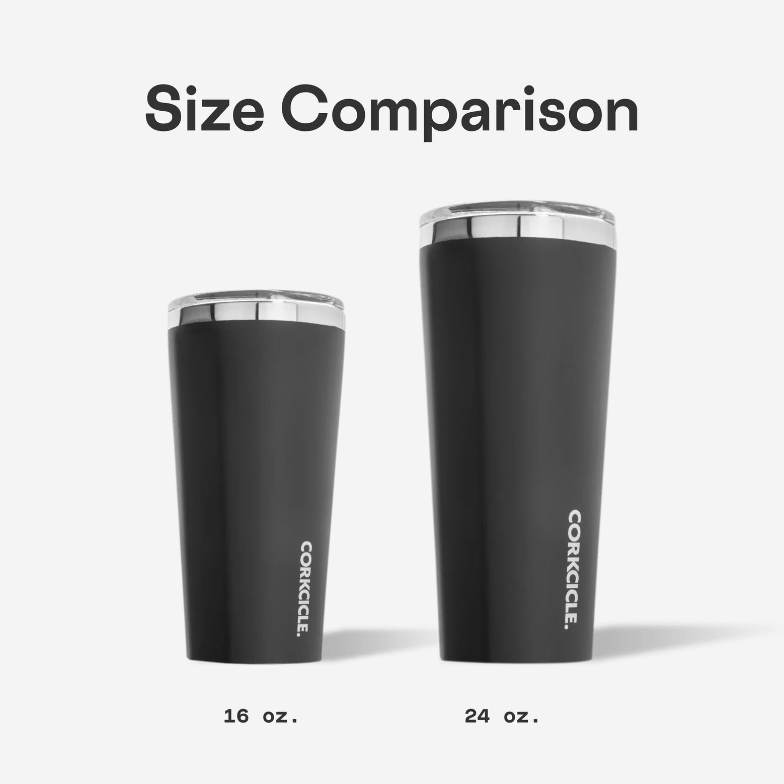 Corkcicle Classic Tumbler tono rosa polvo, regalo navideño práctico.