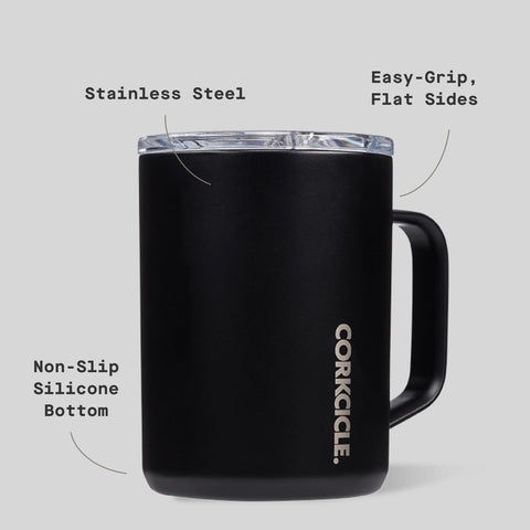 Corkcicle Classic Coffee Mug diseño compacto ideal para viajes