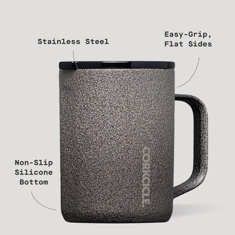 Corkcicle: taza para café, diseño elegante, ideal para oficina, viaje o casa.