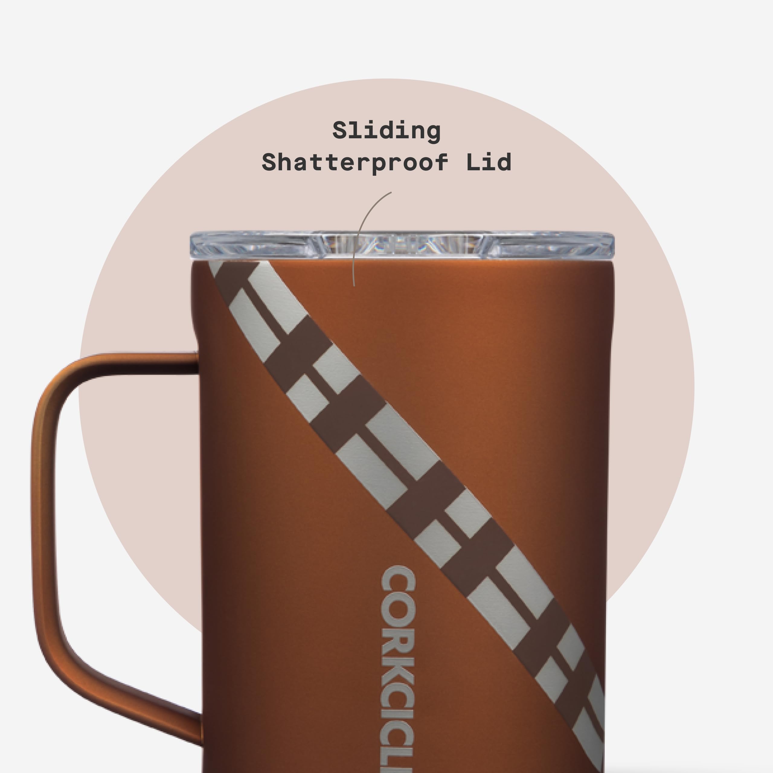 Regalo navideño ideal con diseño moderno de Corkcicle Classic Coffee Mug.