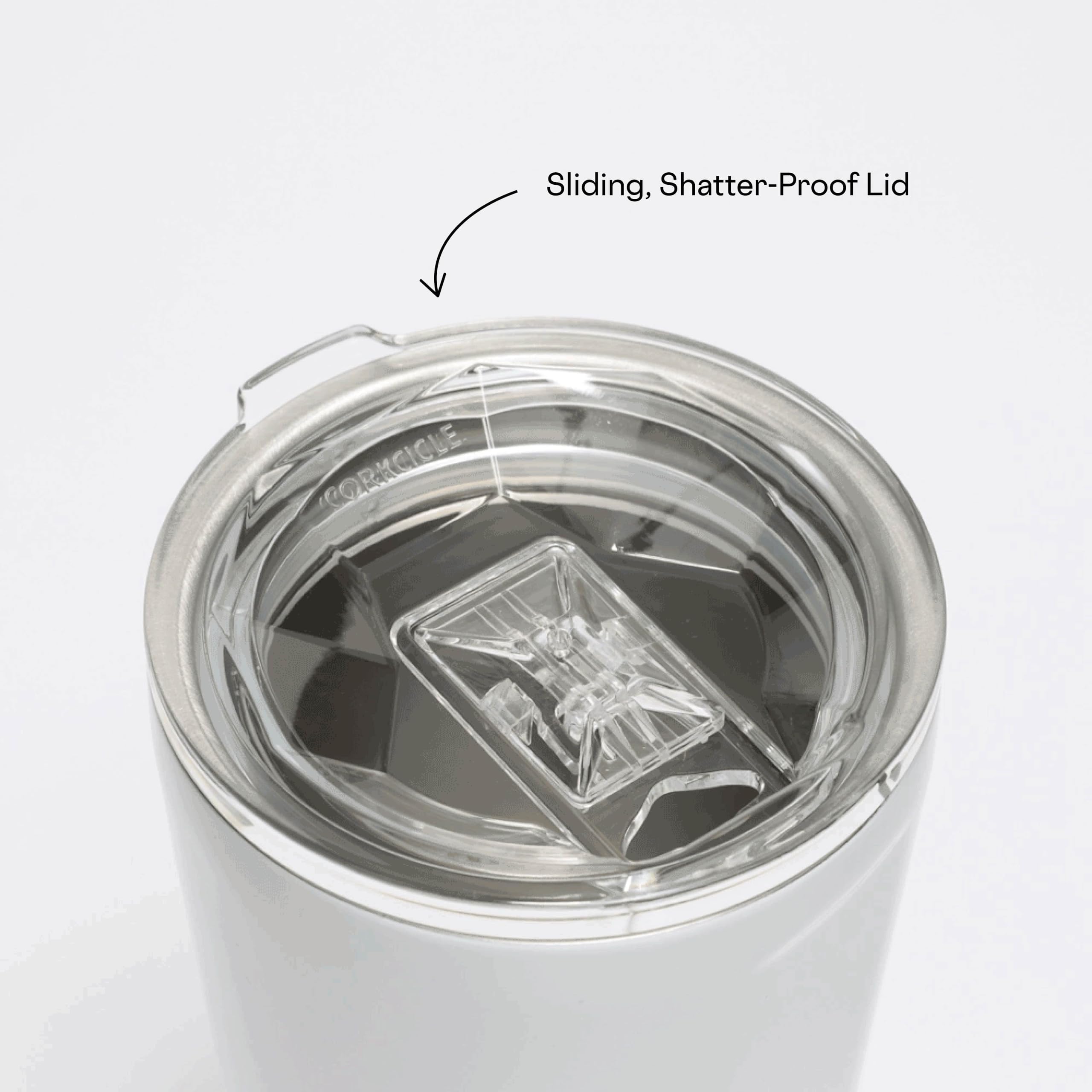 Corkcicle Classic Tumbler sin BPA para una experiencia segura.