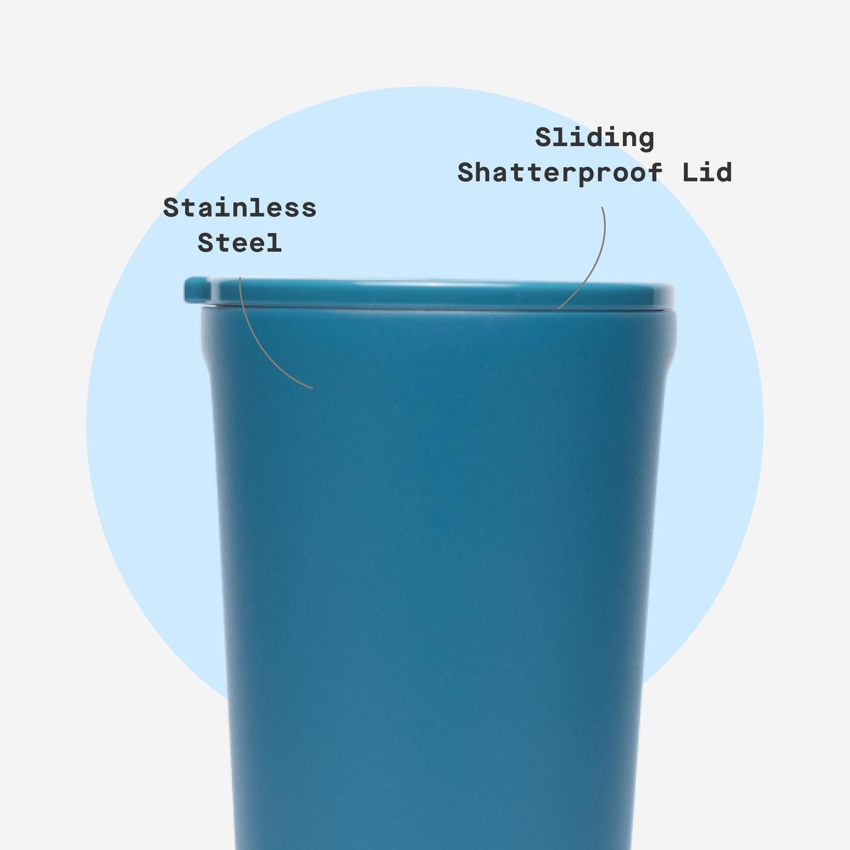 Corkcicle Classic Tumbler ideal para viajes y portavasos.