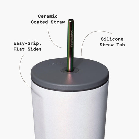 Corkcicle Unicorn Magic base antideslizante: estabilidad al apoyar.