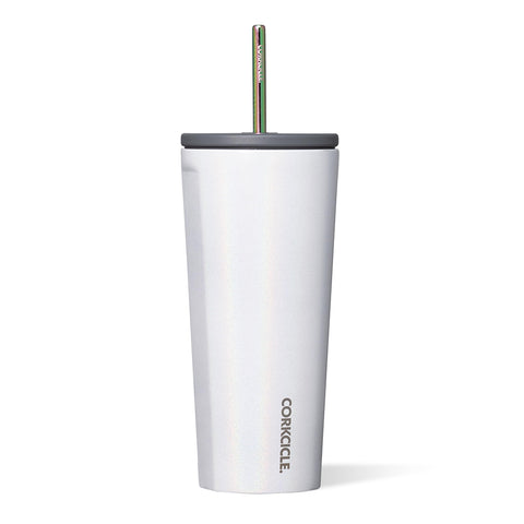 Corkcicle Unicorn Magic frente: mantiene bebidas frías hasta 12 horas.