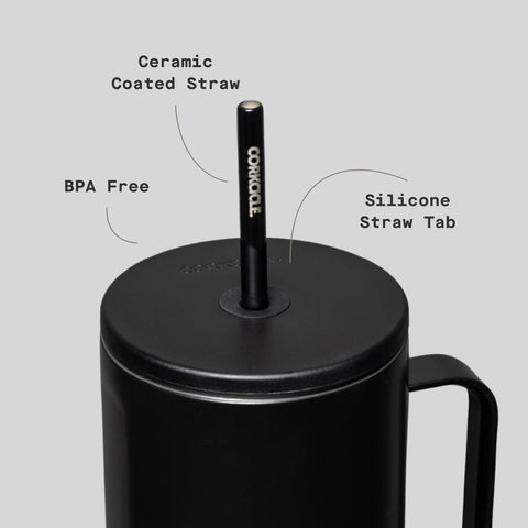 Corkcicle Cold Cup XL, aislamiento triple evita condensación y mantiene el exterior seco.