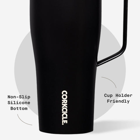 Corkcicle Cold Cup XL, diseño negro moderno para verano y uso diario.