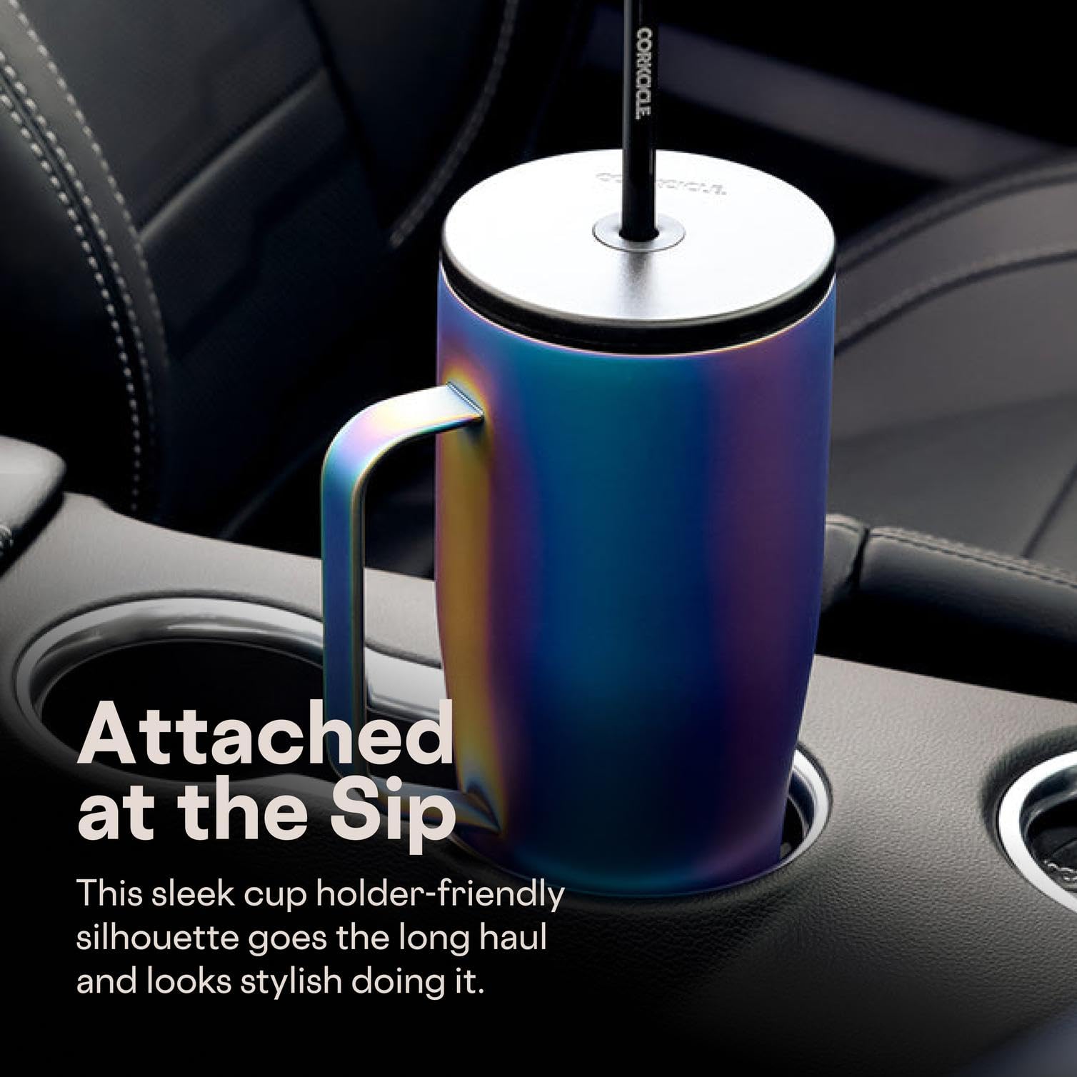 Corkcicle Cold Cup XL resiste la condensación para exterior limpio.