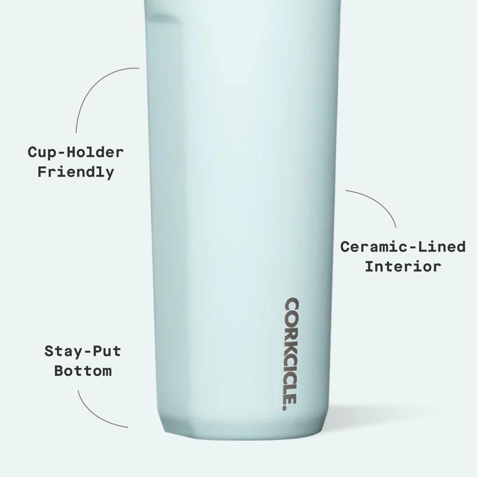 Corkcicle Commuter: capacidad de 17 onzas para café o té favorito.