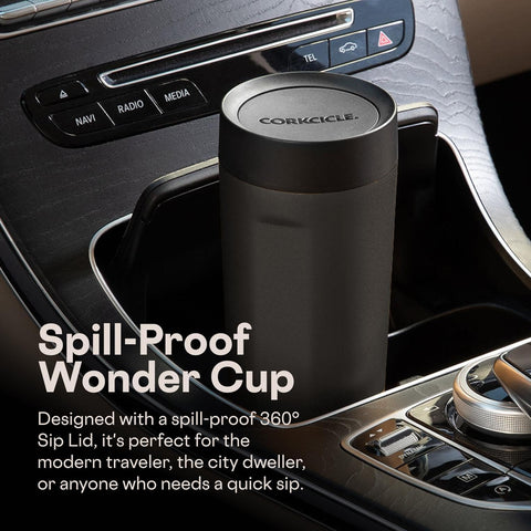 aislacion triple Corkcicle: mantiene bebidas frías y calientes por horas