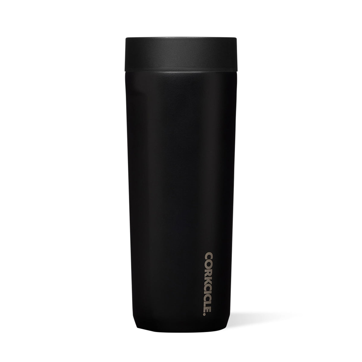 Corkcicle Commuter Cup con tapa 360°, para beber sin derrames en movimiento.