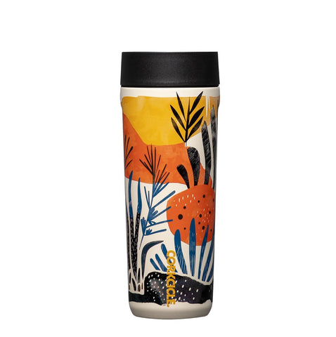 Corkcicle Commuter Cup con tapa 360° para beber desde cualquier ángulo y evitar derrames