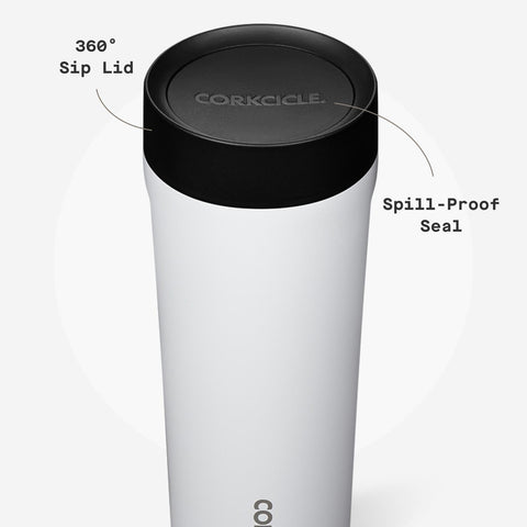 Corkcicle Commuter Cup ideal para uso diario y trayectos.