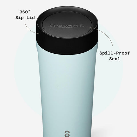 Corkcicle Commuter: diseño moderno para la rutina diaria.