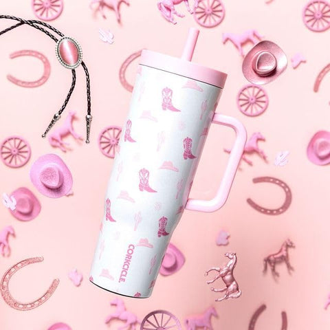 Corkcicle Cruiser con asa suave para llevar y mantener bebidas frías.