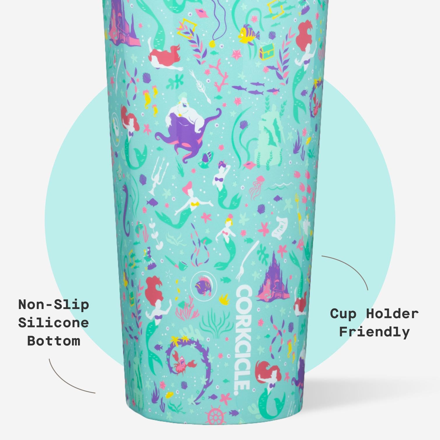Corkcicle Ariel aislamiento triple: mantiene bebidas frías y sin condensación.