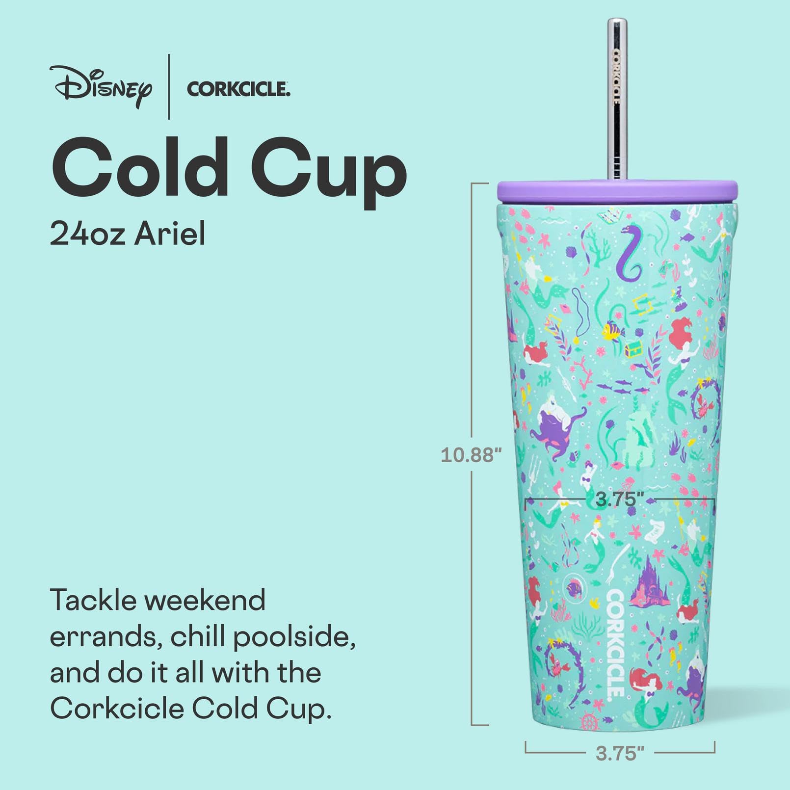 Corkcicle Ariel: diseño mágico para momentos refrescantes.