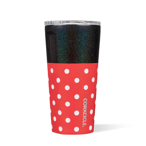 Corkcicle Disney Minnie Mouse-frente del vaso, diseño icónico para uso diario con estilo