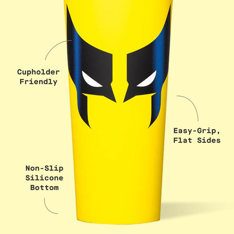 Corkcicle Disney Wolverine: diseño ideal para verano y actividades al aire libre.