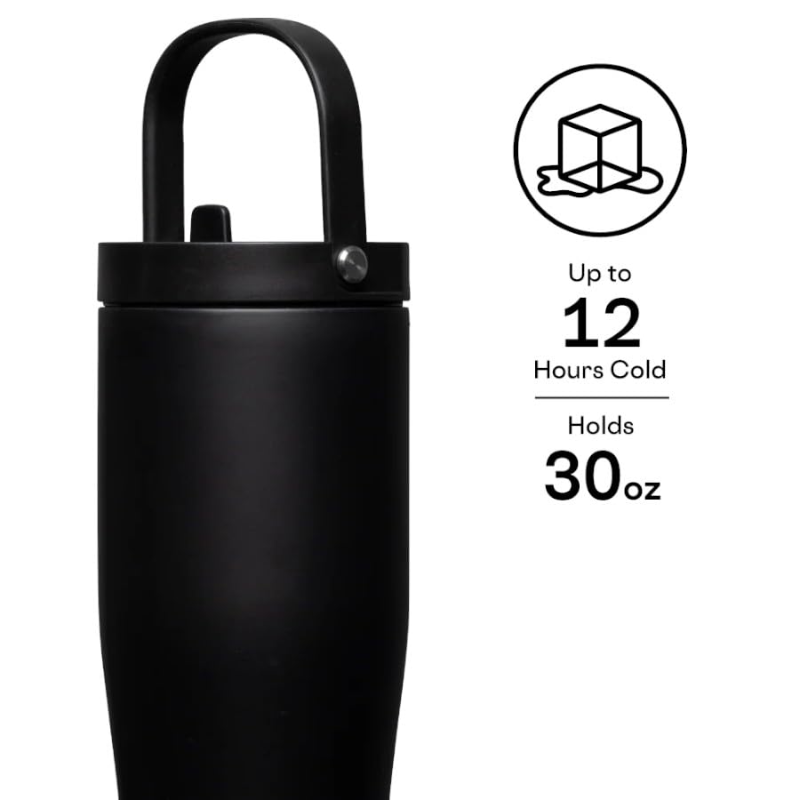 Corkcicle Go Cup XL base antideslizante, estabilidad en cualquier superficie.