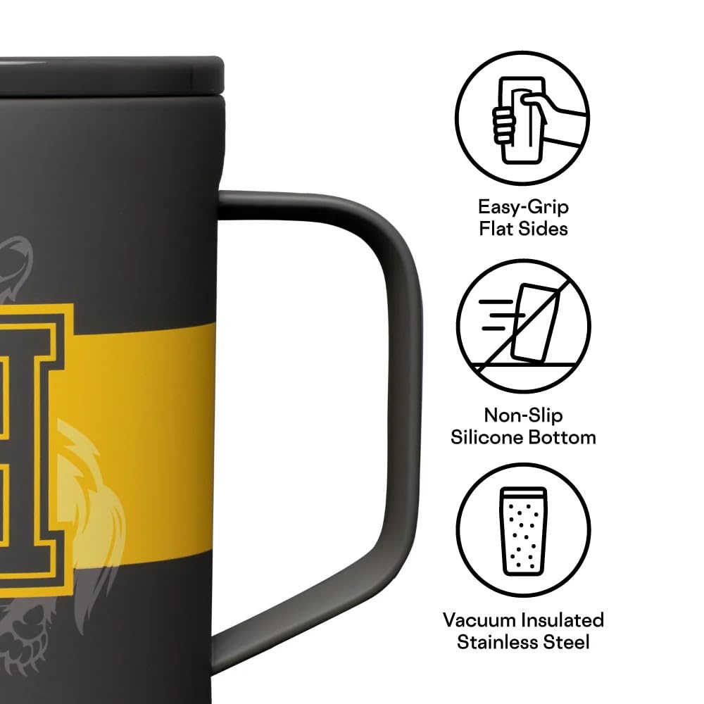Taza Corkcicle Harry Potter 16 oz apta para lavavajillas para limpieza sencilla.