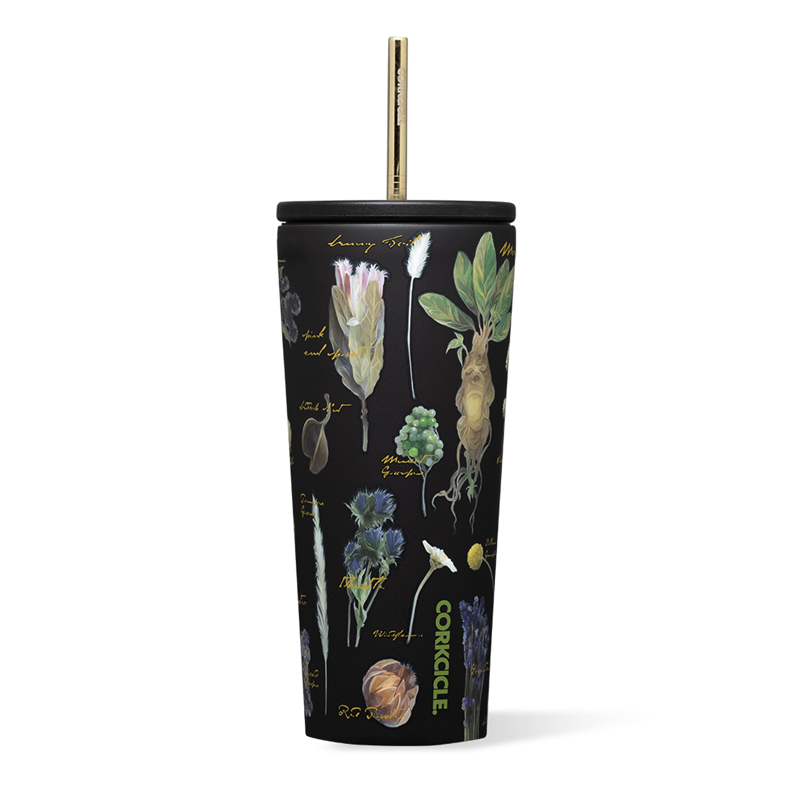 Corkcicle Harry Potter 24 onzas vista frontal, mantiene bebidas frías por horas