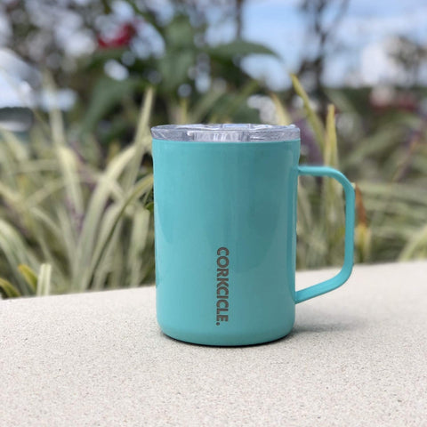 Corkcicle Origins Vaso de viaje apto lavavajillas para limpieza rápida.