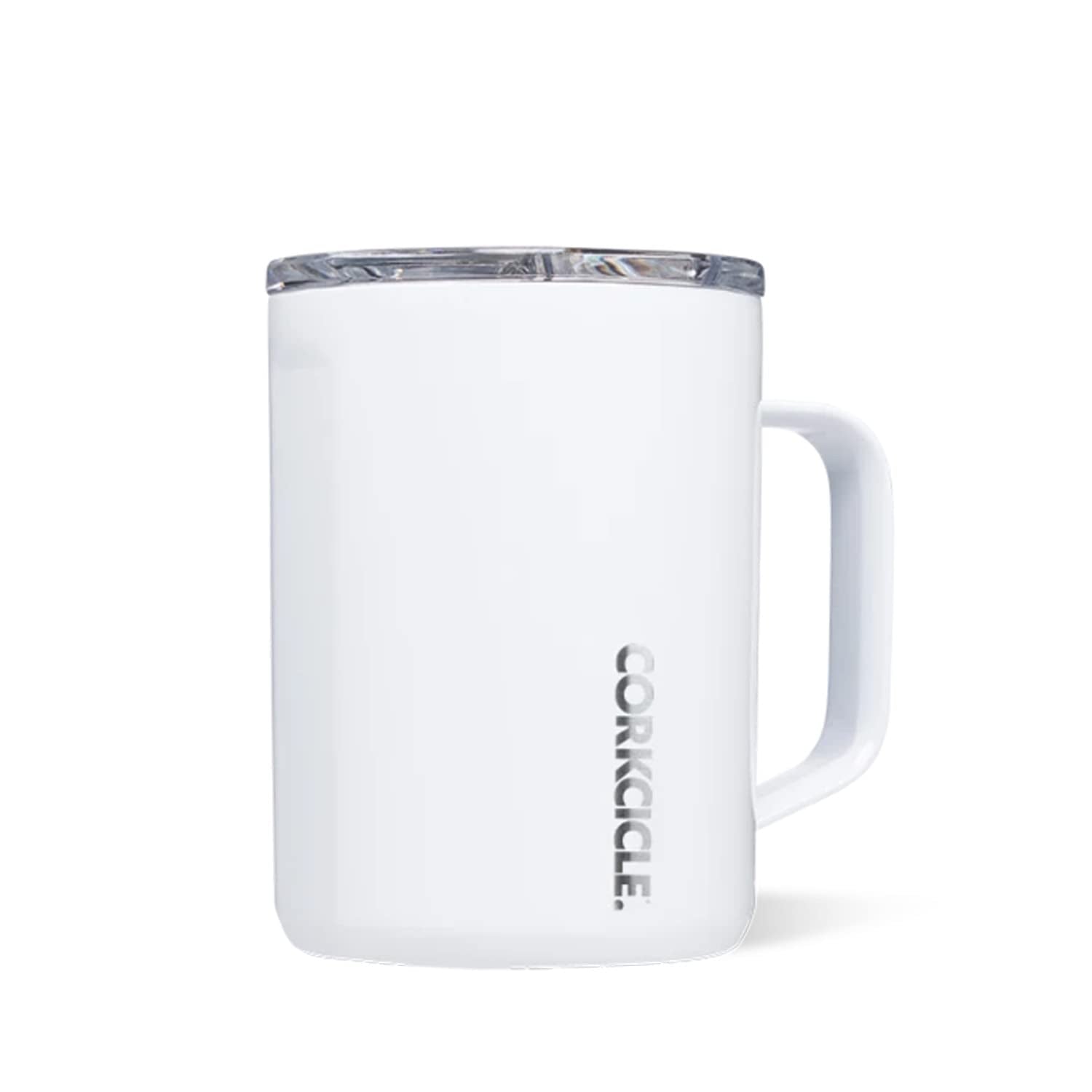 Corkcicle Origins Vaso de viaje con mango ergonómico para un agarre cómodo.