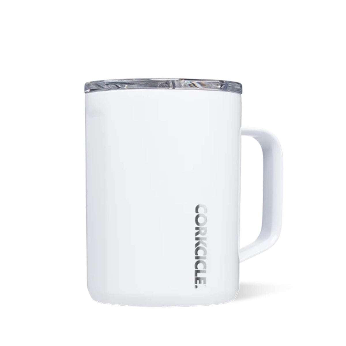 Corkcicle Origins Vaso de viaje con mango ergonómico para un agarre cómodo.