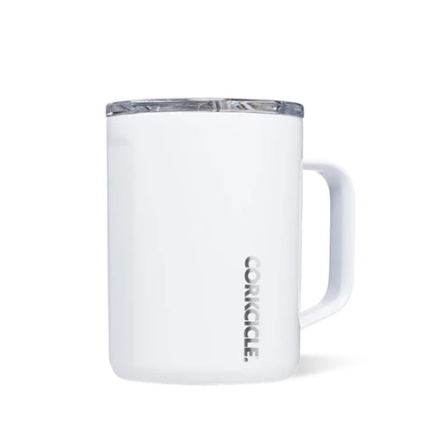 Corkcicle Origins Vaso de viaje con mango ergonómico para un agarre cómodo.