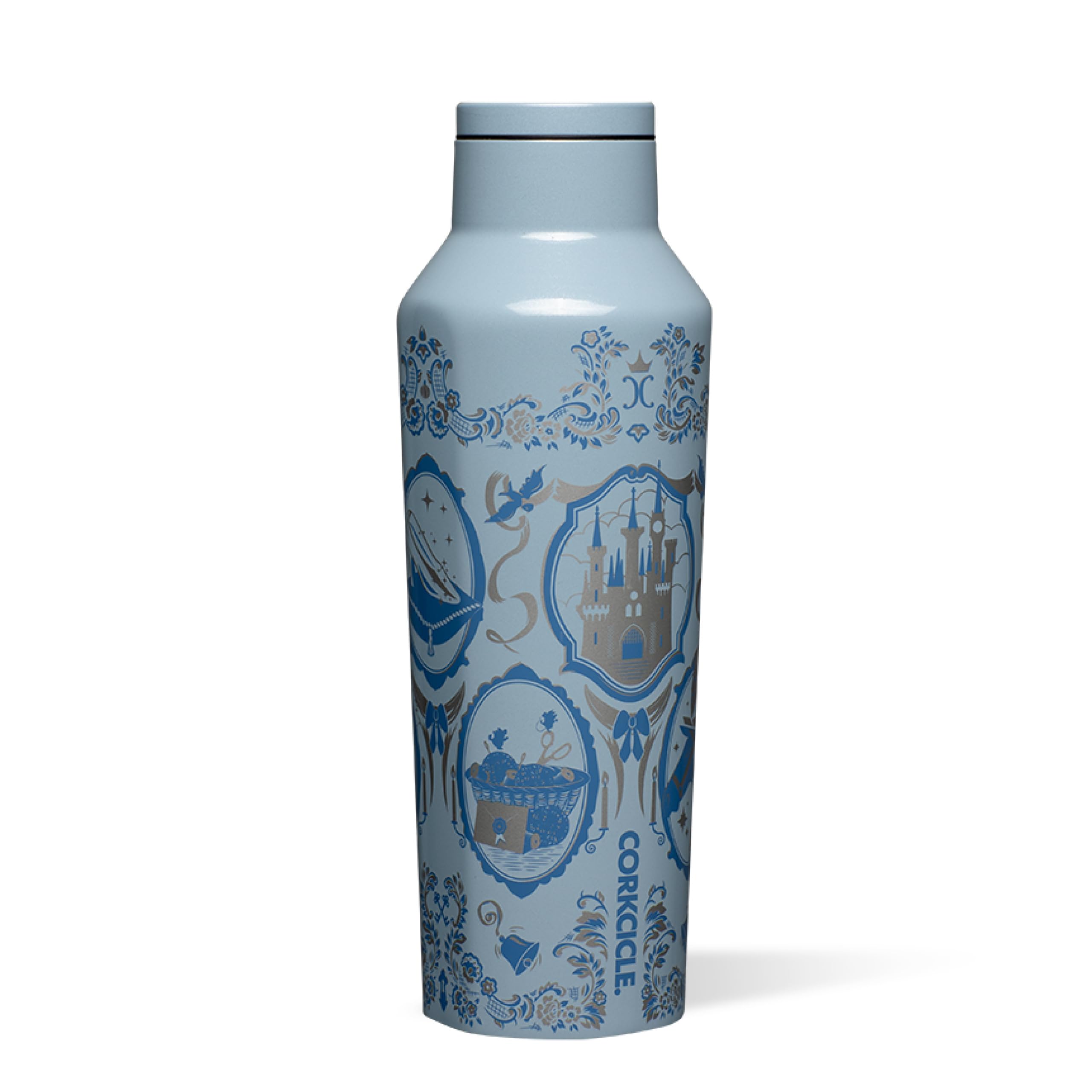 Corkcicle Princesa Cenicienta cantimplora deportiva 20 oz para hidratación duradera