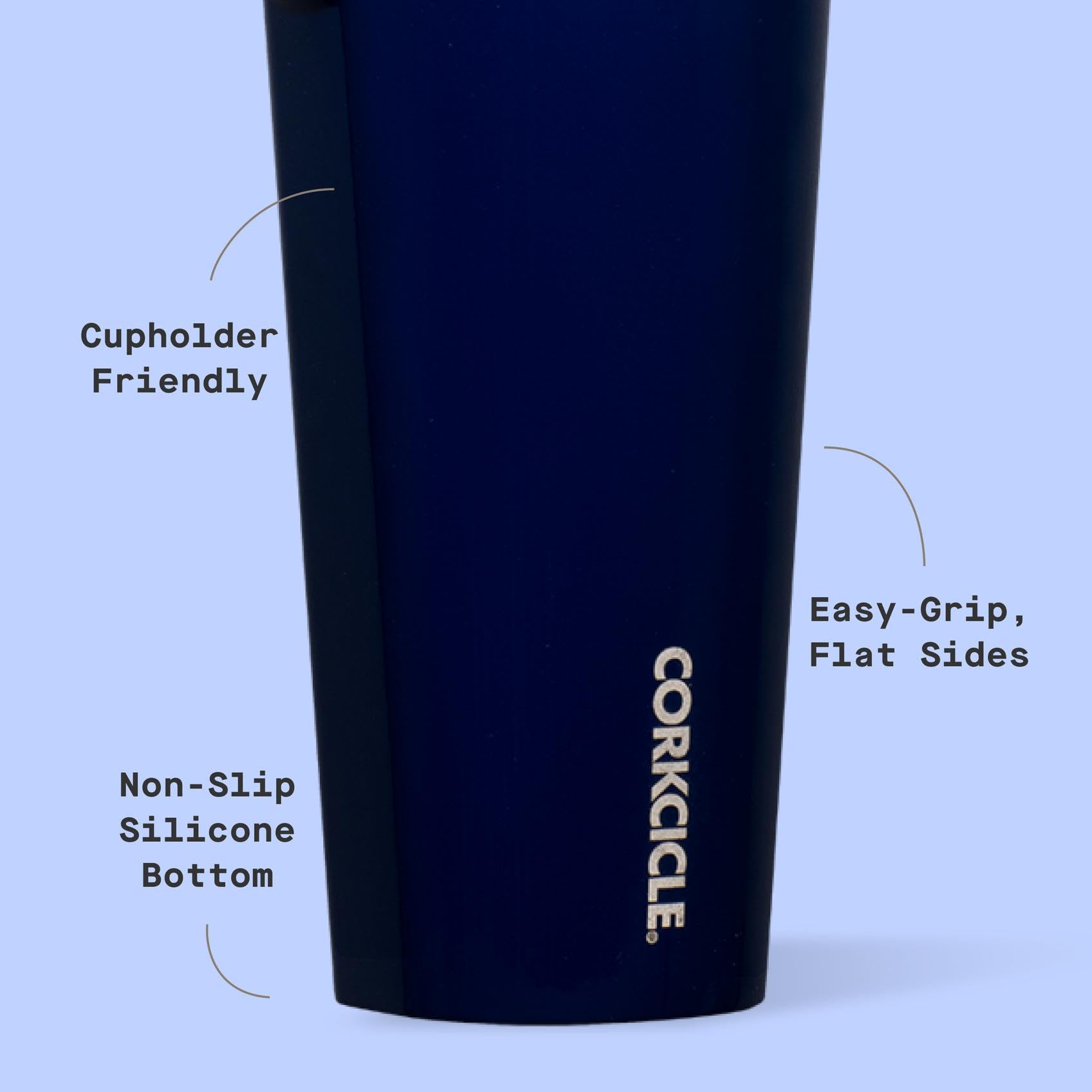 Corkcicle reutilizable libre de BPA para uso diario