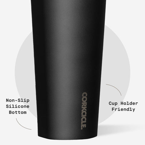 Corkcicle Tapa antifugas que mantiene bebidas seguras durante el transporte.