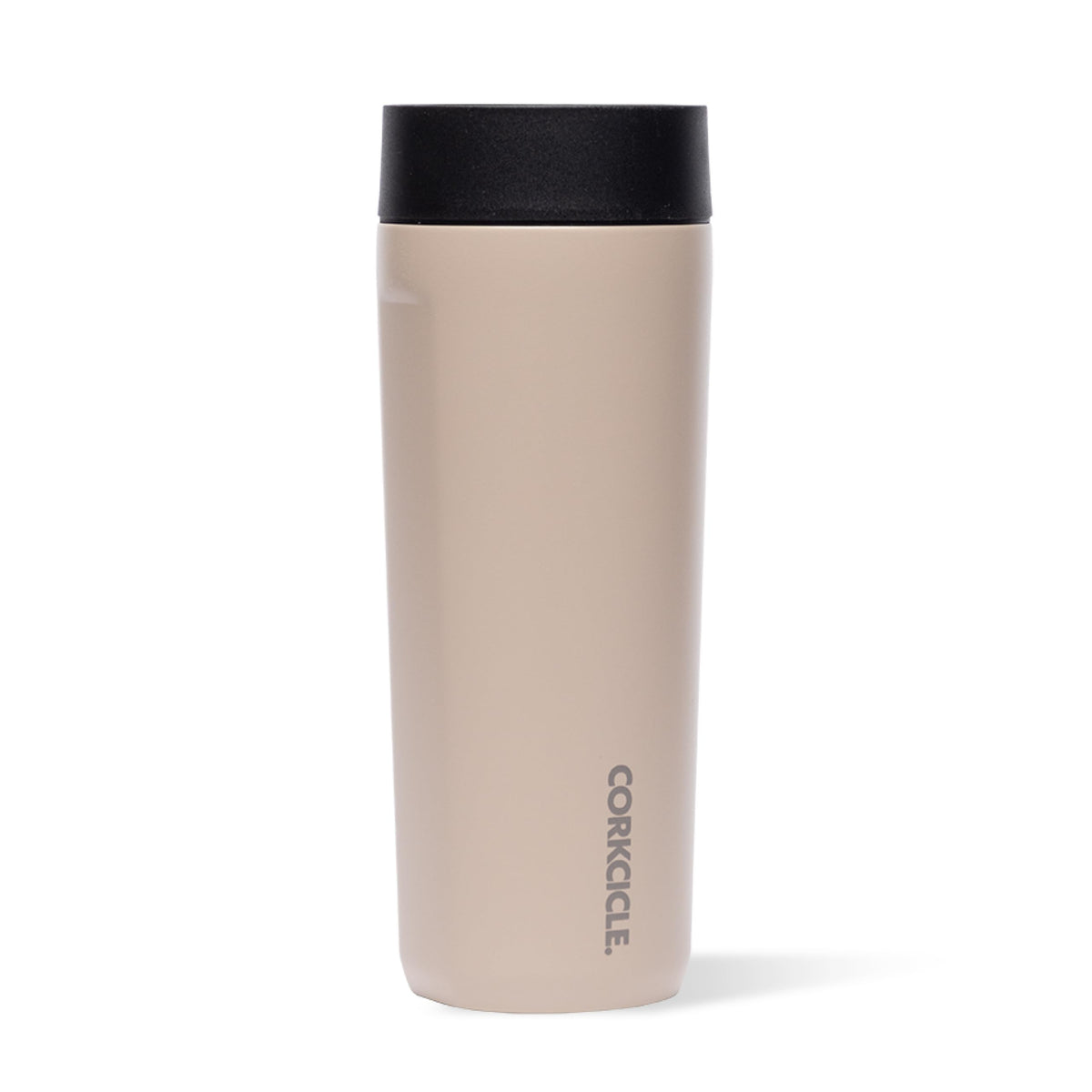 Corkcicle Taza de Viaje 17 oz, vista frontal, ideal para viaje diario.