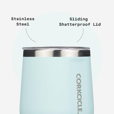 Corkcicle Stemless 12 oz regalo veraniego para disfrutar al aire libre.