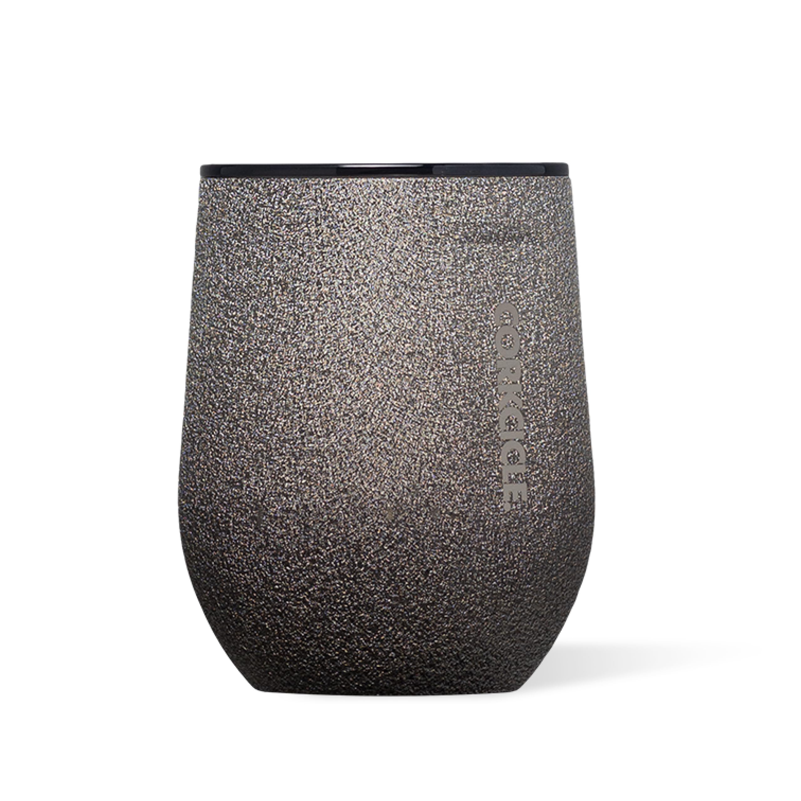 Corkcicle Vaso sin tallo Steel Shadow, diseño elegante para vino y bebidas frías.