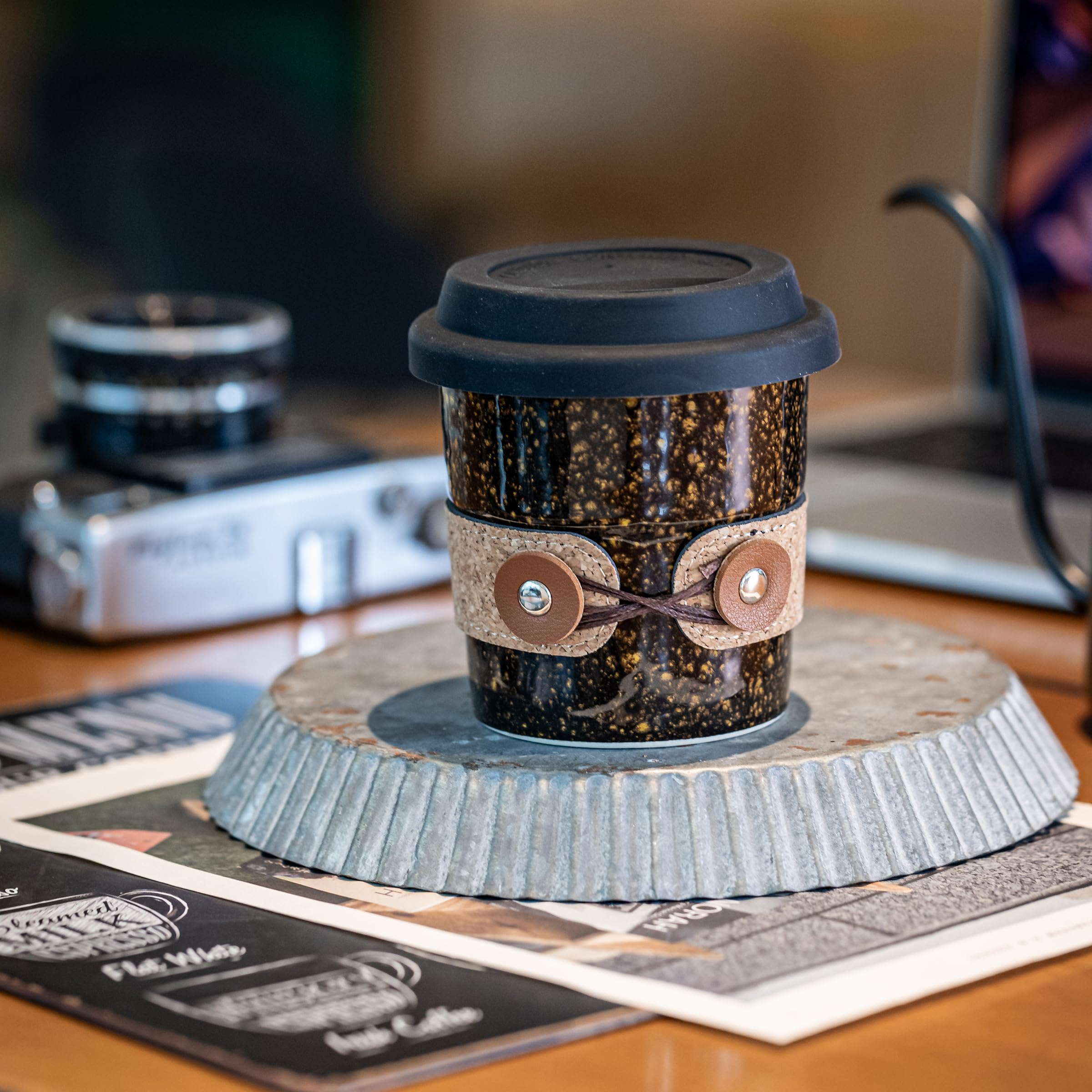 Cormomu Taza Café Diseño Moderno: añade estilo contemporáneo a tu rutina diaria.