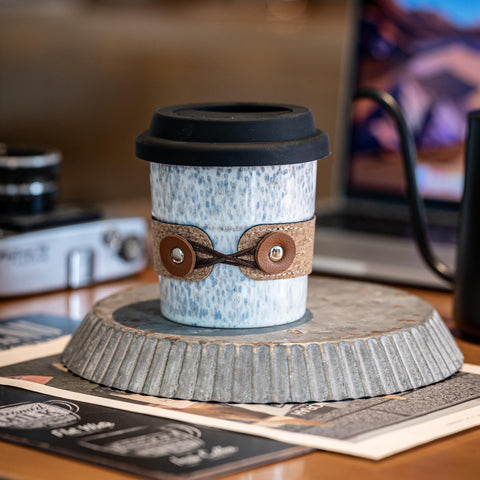 Taza Cormomu apta para microondas para calentar bebidas rápidamente