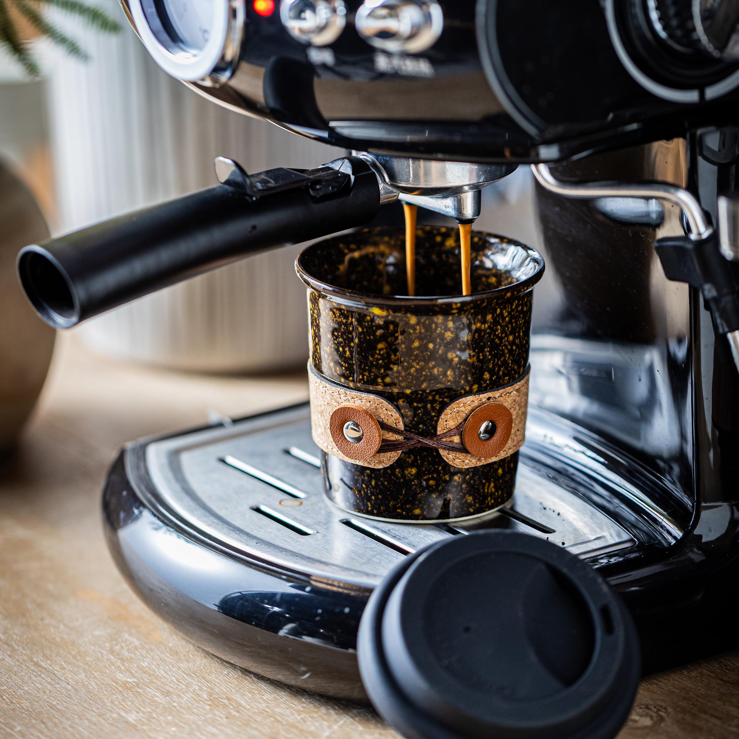 Cormomu Taza Te Porcelana Reutilizable: opción elegante para té o café.