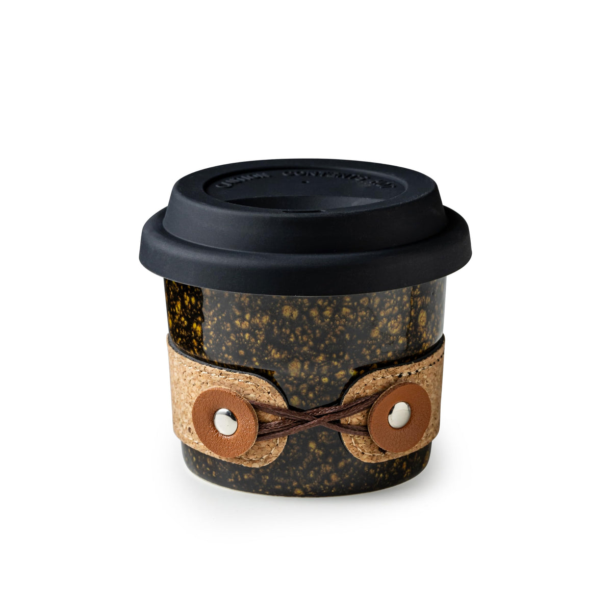 Cormomu vaso de viaje con tapa sin derrames para café en movimiento