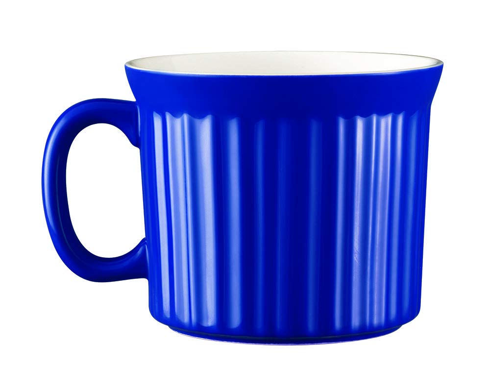 CorningWare diseño azul elegante para comidas diarias y servicio en mesa.