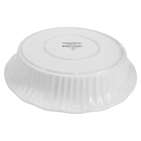 CorningWare FW111 plato cerámico blanco-frances para hornear y conservar frescura