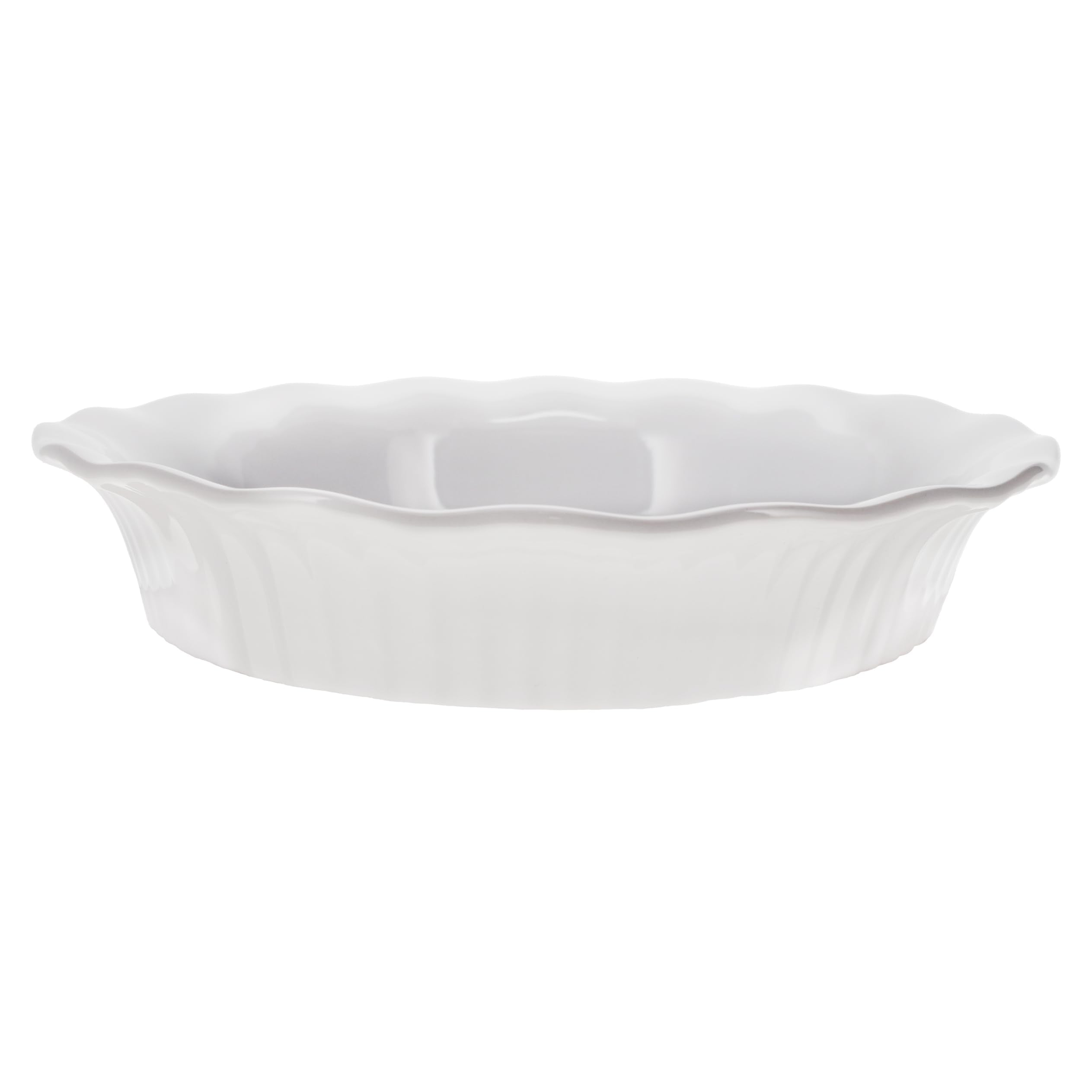CorningWare FW111 plato de refrigerar-congelar cerámico blanco-frances, fácil de limpiar