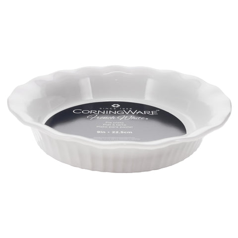CorningWare FW111 plato de servir postres blanco-frances, ideal para presentación